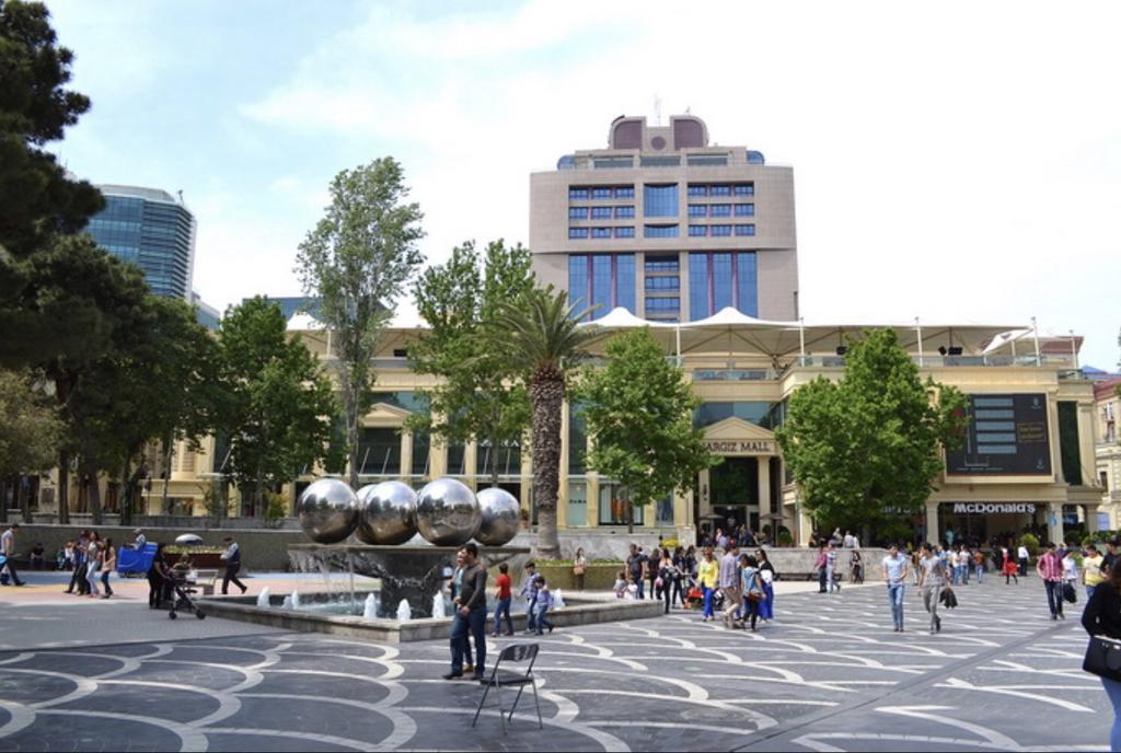 Check-In Apartment Near Fountain Square Vidadi Str Baku Exterior foto