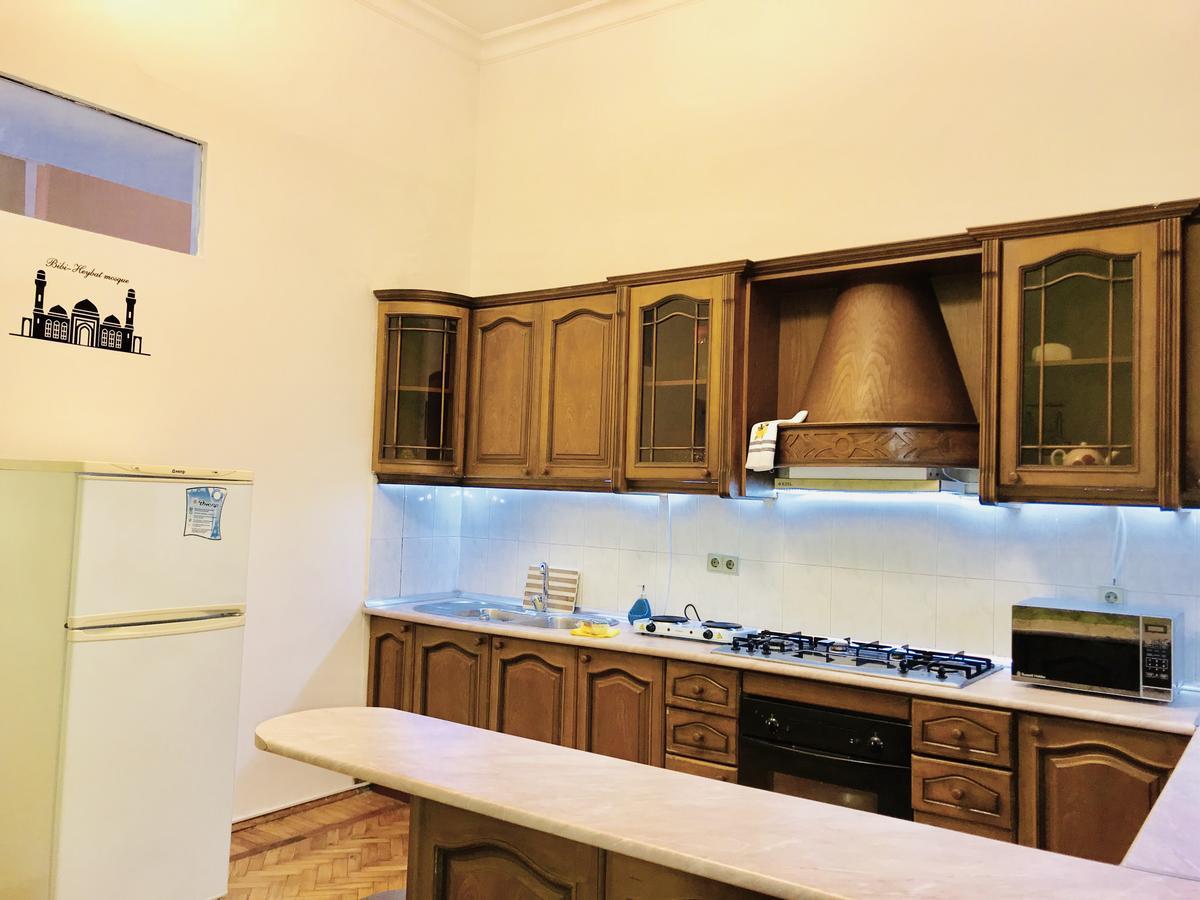 Check-In Apartment Near Fountain Square Vidadi Str Baku Exterior foto