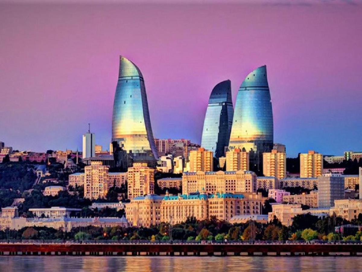 Check-In Apartment Near Fountain Square Vidadi Str Baku Exterior foto